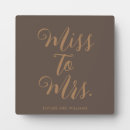 Search for bridal shower plaques Gold