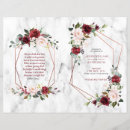 Search for traditional wedding programs Watercolor