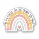 Search for you make a difference stickers Teacher thank you
