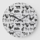 Search for farm clocks Rooster