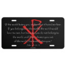 Search for catholic license plates Bible