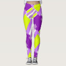 Search for geometric shapes leggings Purple