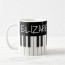 Search for piano mugs Keys