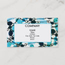 Search for beads business cards Blue