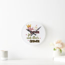 Search for crown clocks Queen