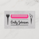 Search for hair cut business cards Hairstylist
