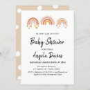 Search for vintage baby shower invitations Boho