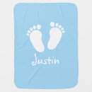 Search for footprint baby blankets feet