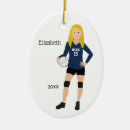 Search for volleyball ornaments Black