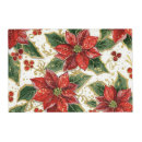 Search for red and gold christmas placemats Xmas