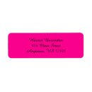 Search for neon return address labels Simple