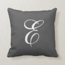 Search for charcoal gray and white pillows Simple