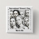 Search for international womens day buttons Equality