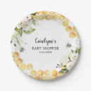Search for bee paper plates Sweet as can bee