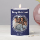 Search for blue christmas candles Blue and white