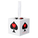 Search for queen of hearts ornaments White