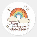 Search for funny i voted stickers Political