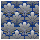 Search for blue and silver fabric Vintage
