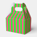 Search for pink and white striped favor boxes Preppy