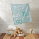 Search for name birth date baby blankets Blue