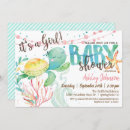 Search for sea turtle baby shower invitations starfish