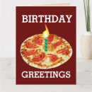 Search for italian birthday cards Pizza