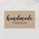 Search for artisan business cards Rustic