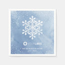 Search for blue christmas napkins Blue and white