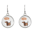 Search for photo earrings Dog