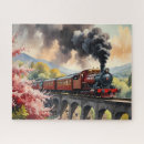 Search for steam trains puzzles Locomotive