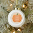 Search for pumpkin ornaments Baby