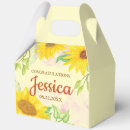 Search for sunflower favor boxes Gender neutral