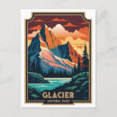 Search for glacier national park postcards Retro
