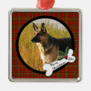 Search for german shepherd ornaments Red