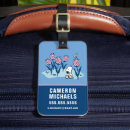 Search for snoopy luggage tags Snoopy and woodstock
