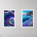 Search for holographic posters Blue