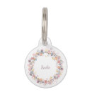 Search for floral pet tags flowers
