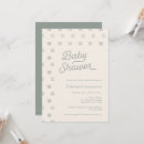 Search for baby shower invitations Sage green