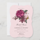 Search for english garden invitations Pink roses
