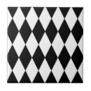 Search for black and white diamonds tiles Harlequin
