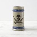 Search for pirate beer glasses Skull and crossbones