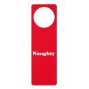 Search for funny door hangers Red