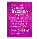 Search for christian birthday invitations You're such a blessing