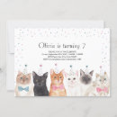 Search for cat party invitations Pawty