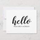Search for hello note cards Chic