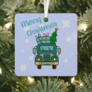 Search for pickup truck ornaments Merry christmas