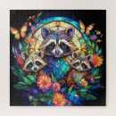 Search for raccoon puzzles Baby raccoons