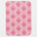 Search for pink paw prints blankets Paws