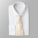 Search for peach floral ties White