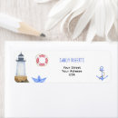 Search for lighthouse return address labels Watercolor